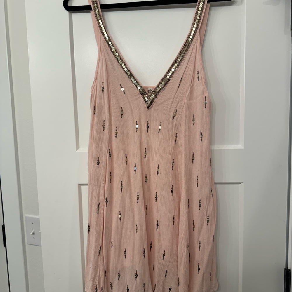 Free People Rising Sun Slip Dress